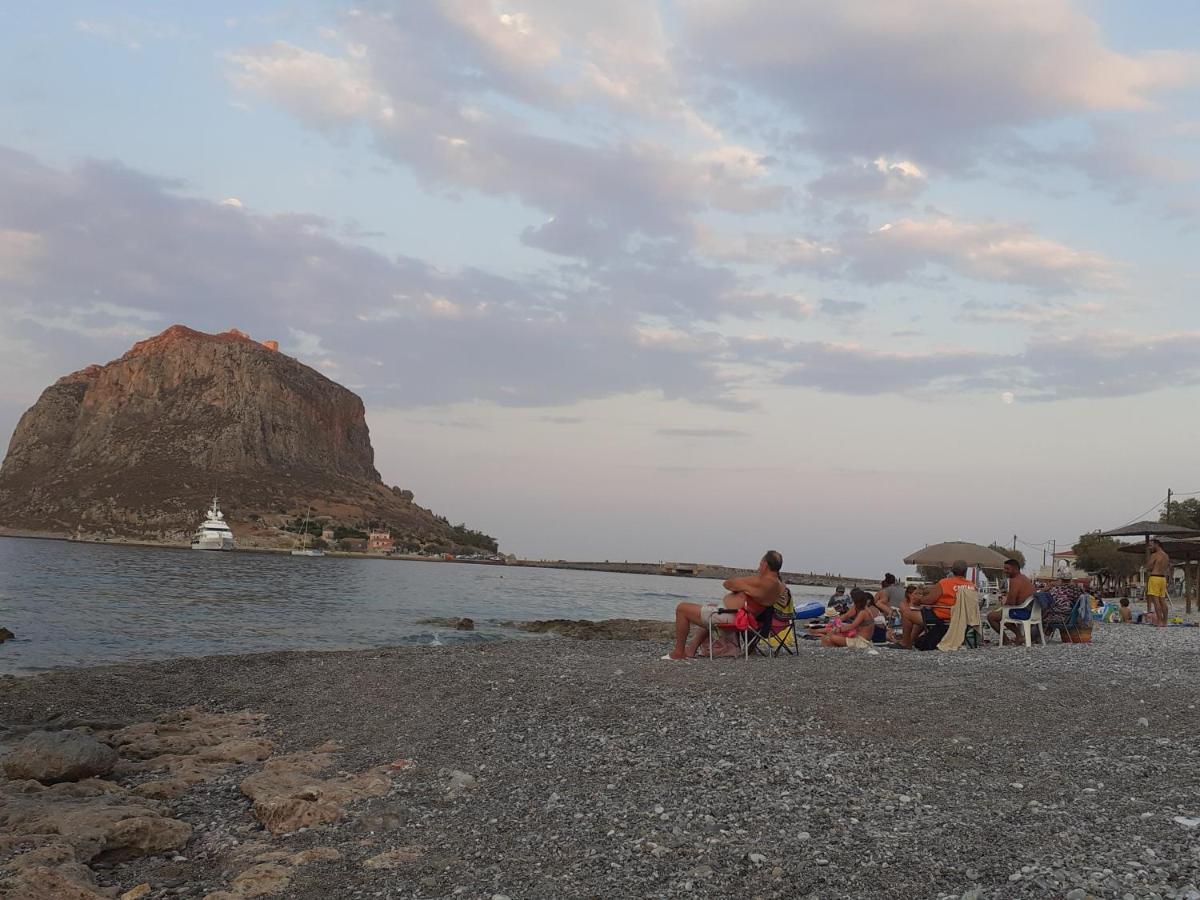 Kritikos Rooms Monemvasía Dış mekan fotoğraf
